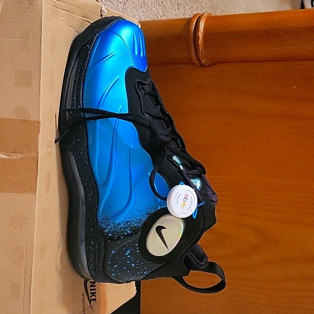 Mens Nike Total Air Foamposite Max sz 10 blue
